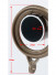 QYR37 28mm Ivory Black Bronze Ball Finial Aluminum Alloy Single Double Curtain rod sets