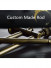 QYR39 28mm diameter Black Brush Gold Peacock Bracket Single/Double Curtain Rod Sets
