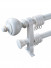 QYR68 28mm Thick Aluminum Alloy Single Double Curtain rod set