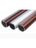 	 QYR77 Royal 28mm Diameter Aluminum Alloy Wood Grain Single Double Curtain rod set