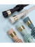 QYR80 28mm Luxury Pink Blue Green Column Finial Aluminum Alloy Single Double Curtain rod sets