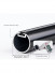 QYR83 28mm White Black Aluminum Alloy Thick Single Double Curtain rod sets