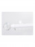 QYR95 28mm Diameter Diamond Crystal Ball Finial Single Double Curtain Rod Set With Rollers(Color: White with diamond finial)