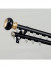 QYR98 on sales Ivory Black Blue Gold Aluminum alloy Curtain Track Set With Ball Finials