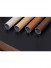 QYRF06 Fashion Wood Grain Outer Rod With Inner Track Set Ceiling/Wall Mount