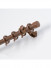 QYRF16 Fashion Wood Grain Outer Rod With Inner Track Set Ceiling/Wall Mount