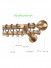 QYRY10 Long Brass Curtain Rods And Brackets For Wide Curtains