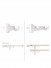 QYRZ05 Luxury 28mm Wood Grain Aluminum Alloy Single Double Curtain Rod Sets