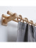 White Ash Wooden Drapery Rod Brackets For 29mm Curtain Poles