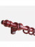 QYT10 29mm Red Wood Single Double Curtain Rod Sets 