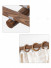 QYT17 Black Walnut Wooden Curtain Poles Wood Drapery Hardware