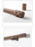 QYT18 Custom Wood Drapery Poles With Single Double Hardware