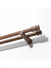 QYT18 Custom Wood Drapery Poles With Single Double Hardware