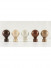Wood Finish Single/Double Luxury Curtain Rods With Brackets