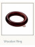 QYT66 50mm Diameter Wooden Pole Red Wood Brackets And Finials