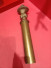 QYT70 50mm custom wood curtain rods And Gold Hardware