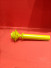 QYT80 Custom 35mm Wooden Curtain Poles White Black Yellow Pink(Color: Yellow)