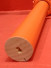 QYT84 35mm Timber Curtain Rods With Brackets And Finials(Color: Orange)