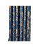 Twynam Blue Waterfall and Swag Valance and Sheers Custom Made Chenille Velvet Curtains Pair