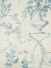Poseidon Floral Print Blackout Fabric Sample QYV308AS (Color: Baby Blue Eyes)