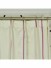 QYX104AJ Mirage Embroidered Striped Single Pinch Pleat Curtains