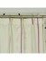QYX104AJ Mirage Embroidered Striped Single Pinch Pleat Curtains