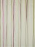 QYX104A Mirage Embroidered Striped Custom Made Curtains (Color: AntiFlash White)