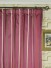 QYX104AJ Mirage Embroidered Striped Single Pinch Pleat Curtains (Color: Claret)