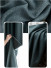 QYYL2208A Illawarra Plain Faux Linen Blackout Custom Made Curtains(Color: Cyan blue)