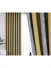 QYYL2208B Illawarra Plain Faux Linen Stripe Blackout Custom Made Curtains