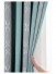QYYL2208B Illawarra Plain Faux Linen Stripe Blackout Custom Made Curtains(Color: Grey blue)