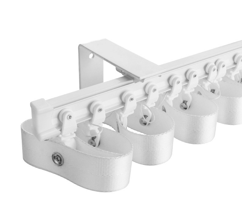 CHR04 Thick Ivory S Fold Curtain Tracks Ceiling/Wall Mount | Curtains 4 ...