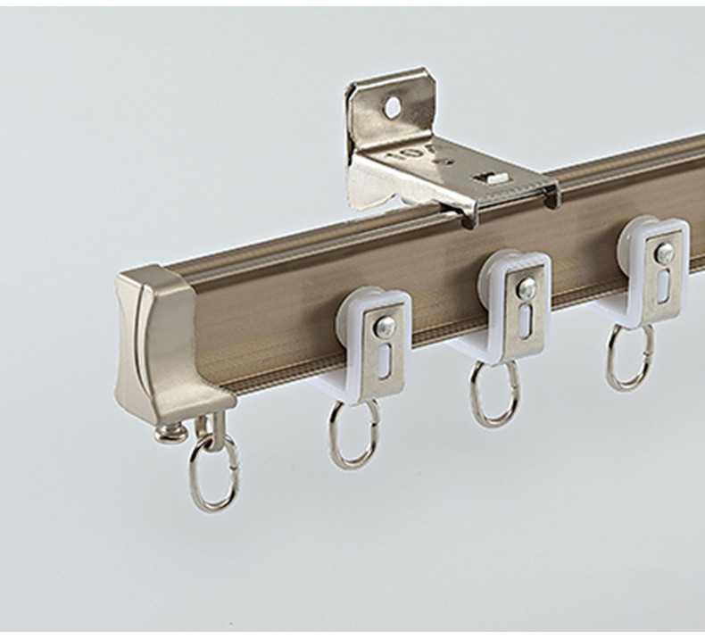 Curved Silent Gliss Bay Window Curtain Track Ceiling Wall Mounted