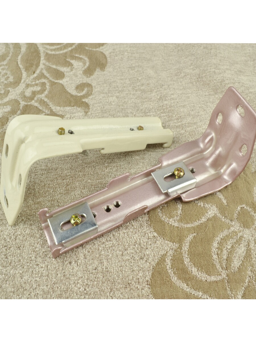 Chr6222 Bendable Double Curtain Track Set Suit For Bay