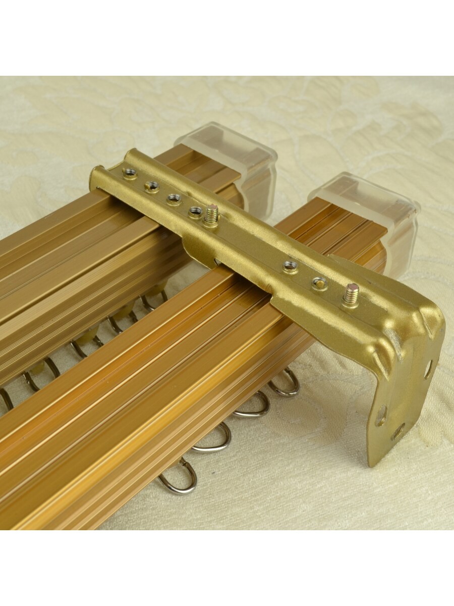 CHR6622 Aluminum Alloy Double Curtain Track Set Custom Curtains