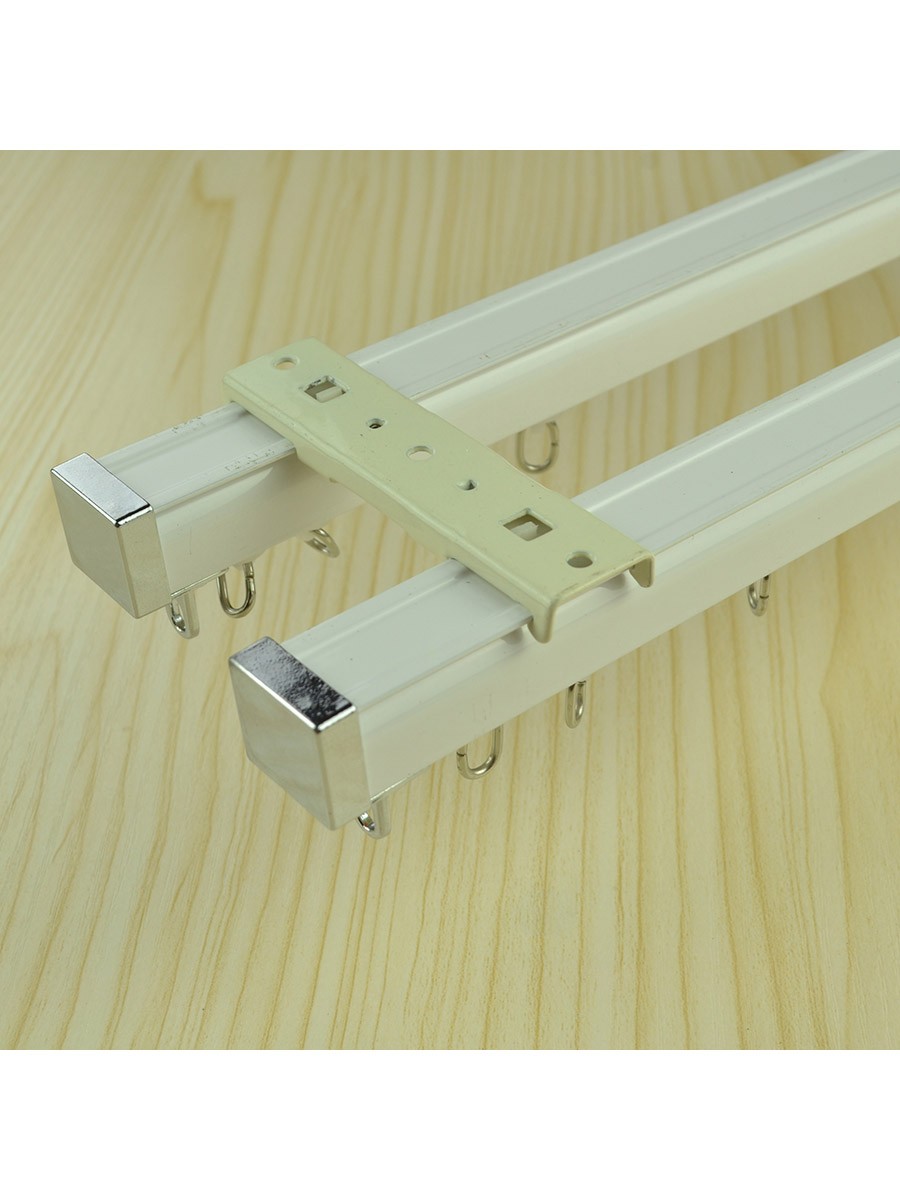 Chr7722 Ceiling Mounted Or Wall Mounted Double Curtain