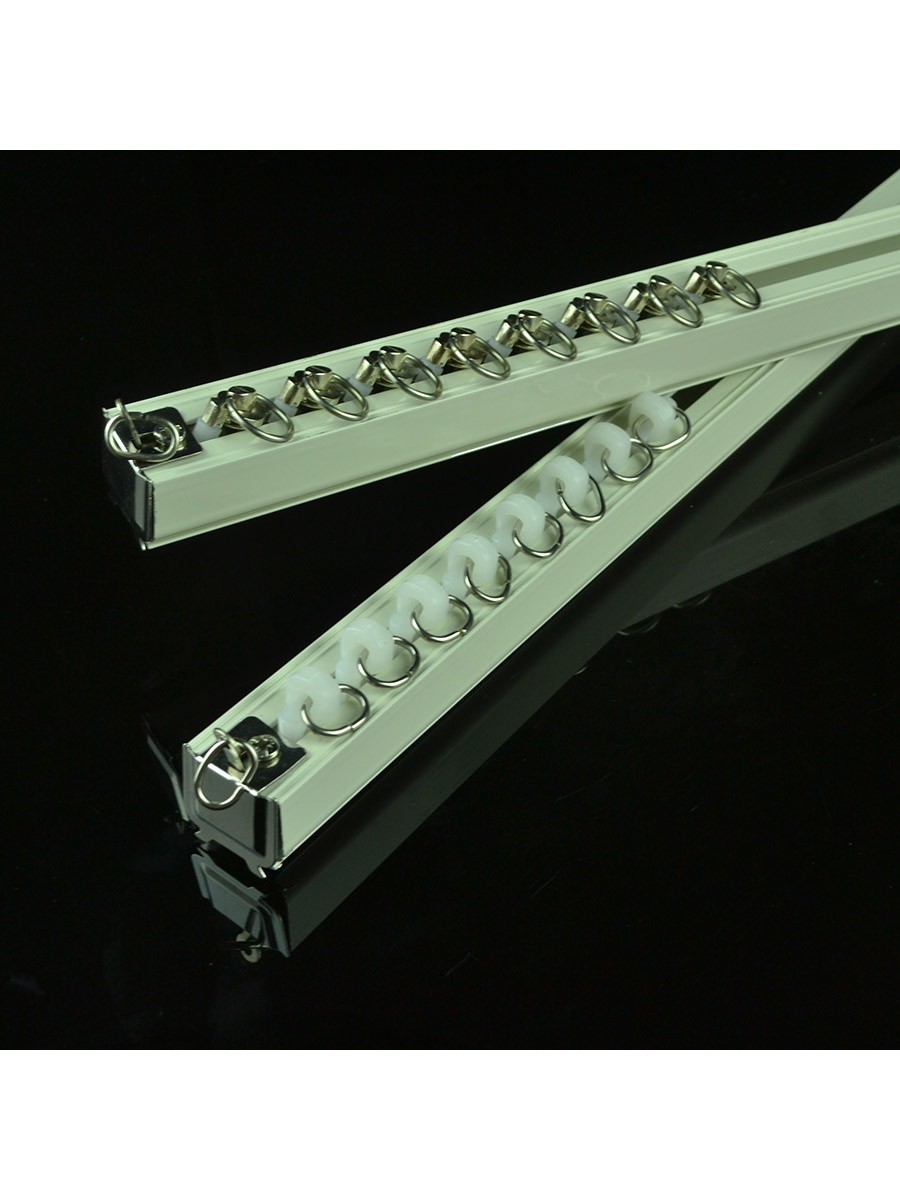 Chr8120 Ivory Single Curtain Tracks Ceiling Mount Or Wall