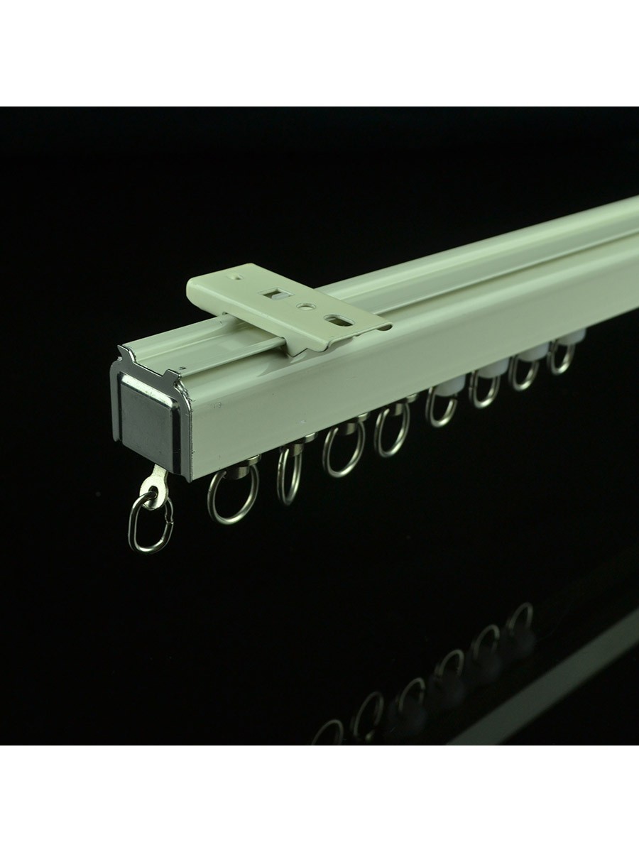 CHR8120 Ivory Single Curtain Tracks Ceiling Mount or Wall Mount Curtain