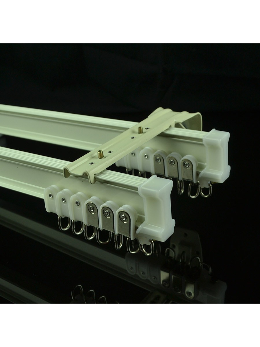 Chr8422 Bendable Double Curtain Tracks Ceiling Mount Wall