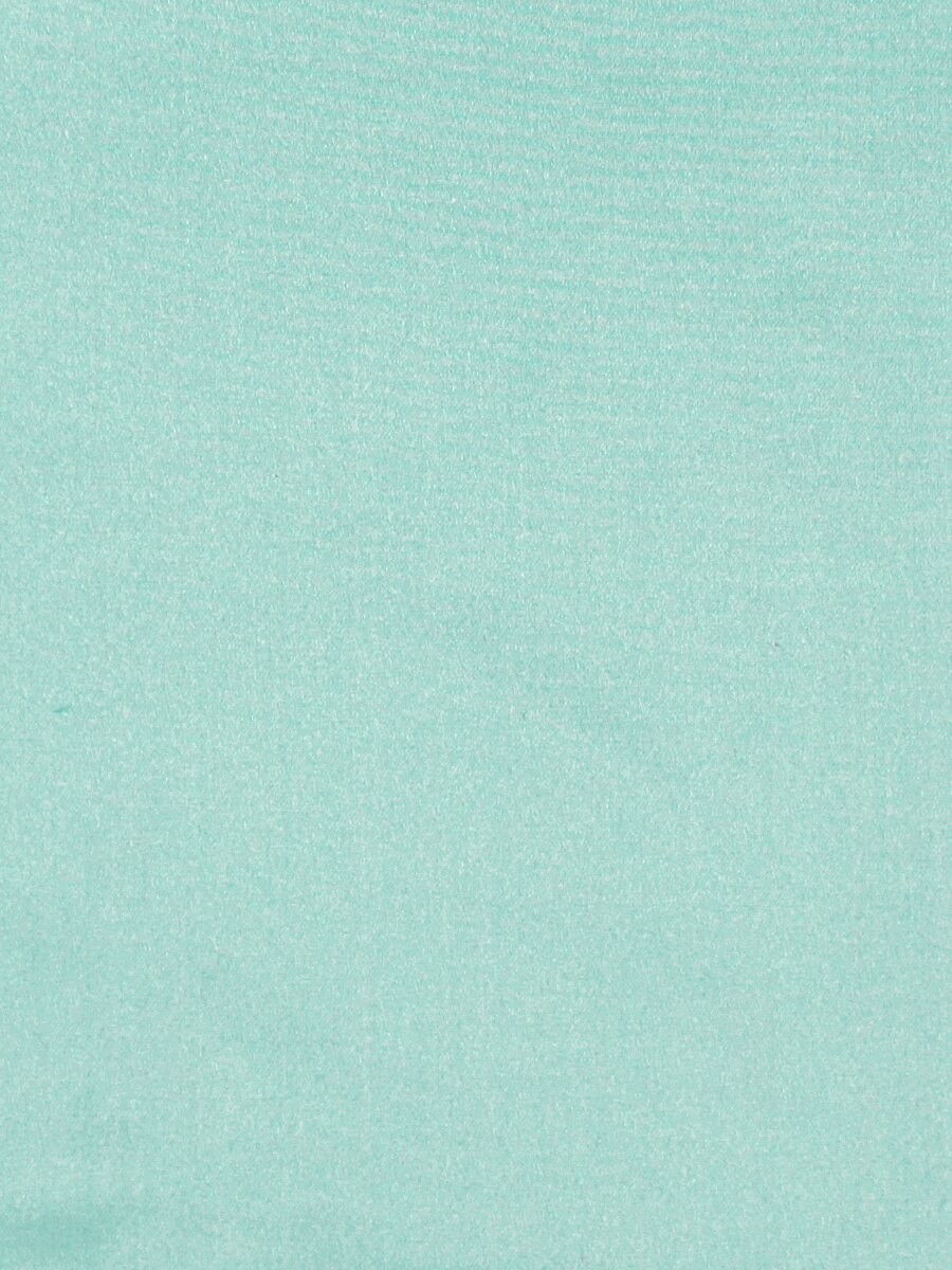 Waterfall Solid Blue Faux Silk Fabric Sample Custom Curtains