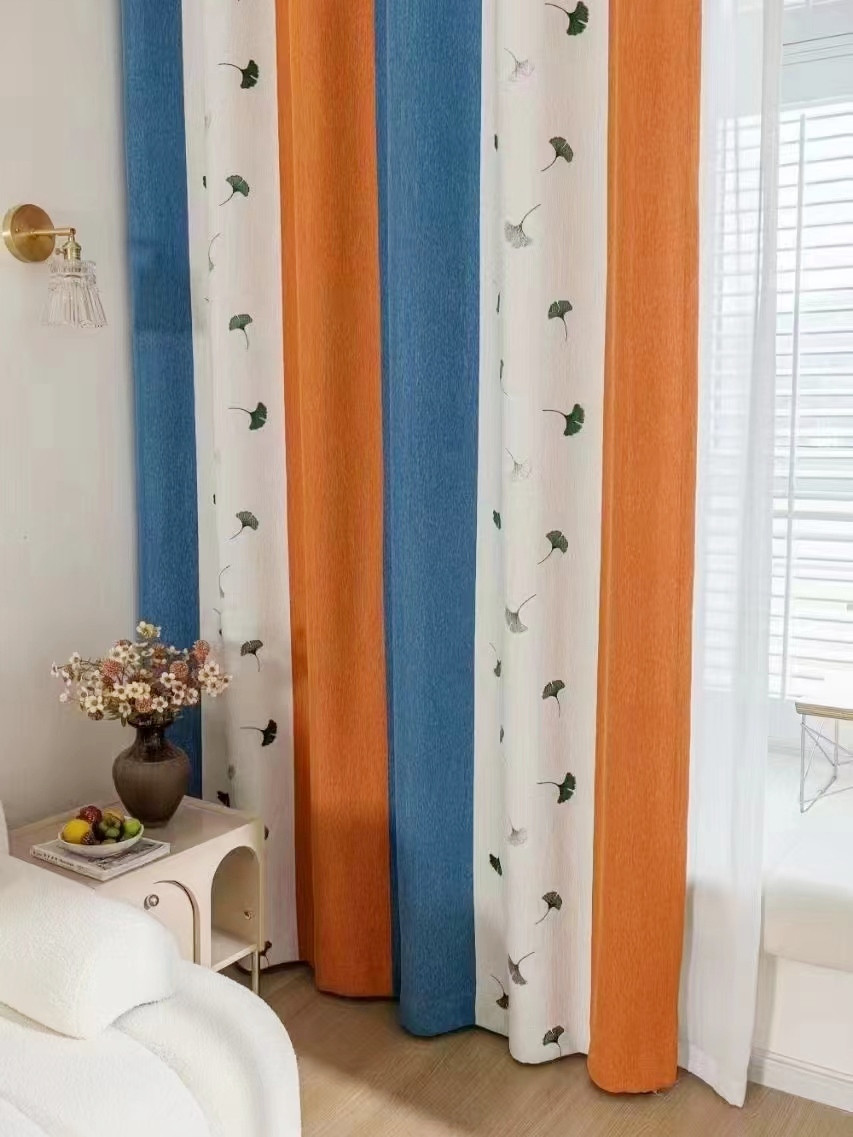 FQYH2407BD Eyelet Extra Wide Curtains For Living Room Ready Made ...