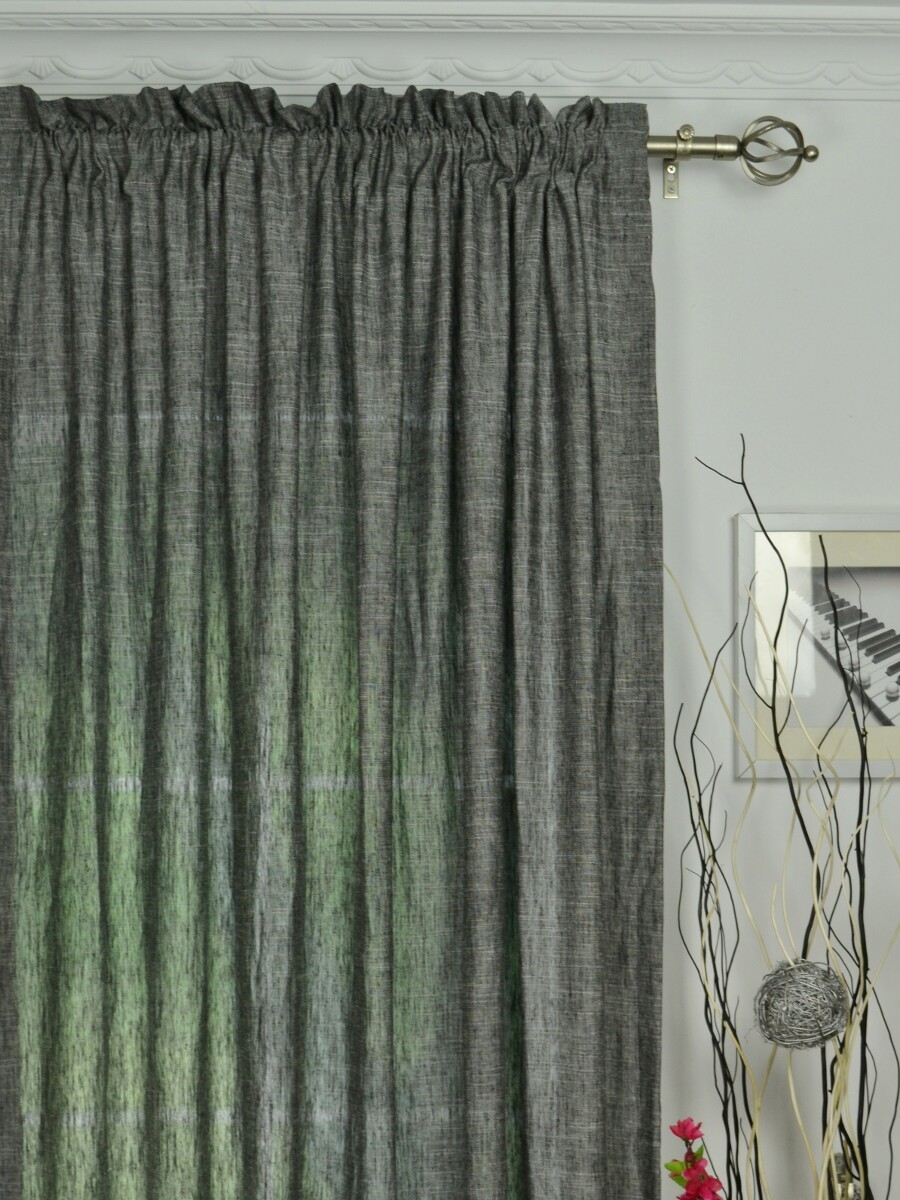 Qyk246sg Eos Linen Multi Color Solid Custom Made Sheer