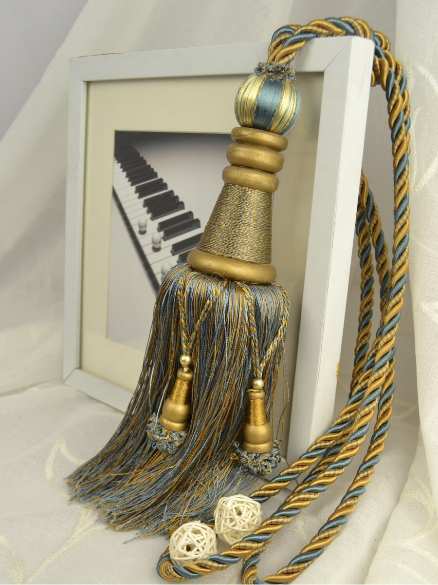 6 Colors QYM42 Curtain Tassel Tiebacks - Custom Curtains ...