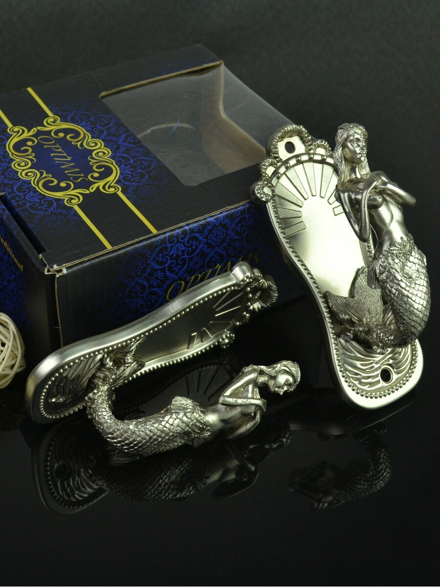 Qyn12 Mermaid Zinc Alloy Curtain Tieback Holdbacks