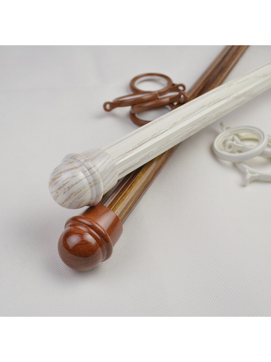 Qyt2321 28mm Wood Grain Rhombus Aluminum Alloy Double
