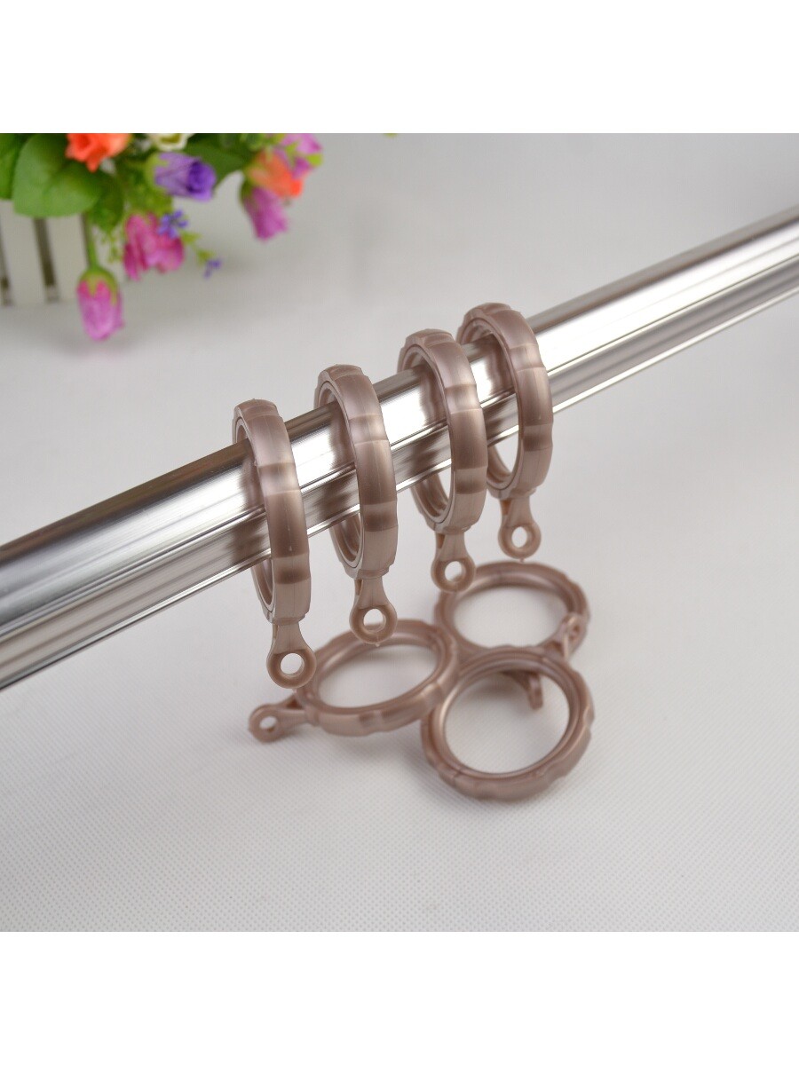 QYT2520 28mm Aluminum Alloy Single Curtain Rod Set Custom Curtains