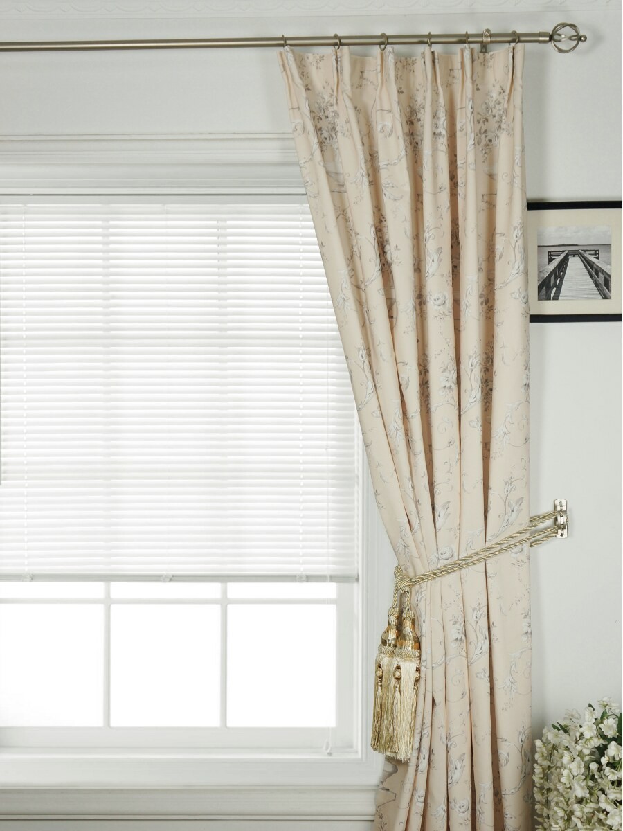 Poseidon Floral Print Blackout Versatile Pleat Curtains