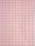 Whitehaven Pink and Ivory Small Plaid Custom Made Cotton Curtains