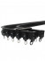 CHR01 Bendable Ivory and Black Curtain Tracks Ceiling/Wall Mount For Bay Window