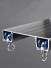 CHR66 Ceiling Mounted Double Curtain Rails For Heavy Curtains